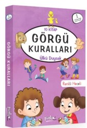 Pinokyo Yayınları - 1. Sınıf Görgü Kuralları Seti 10 Kitap Takım