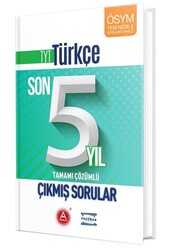 A Yayınları - A Yayınları TYT Türkçe Son 5 Yıl Çıkmış Sorular