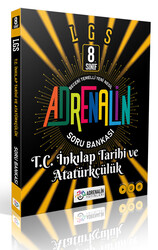 Adrenalin Yayınları - Adrenalin Yayınları 8.Sınıf İnkılap Tarihi Soru Bankası