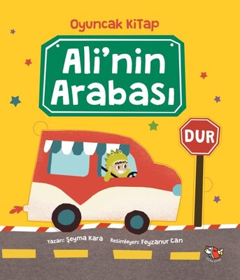 Ali nin Arabası Oyuncak Kitap Tak Çıkar Puzzle Kitabı Şeyma Kara