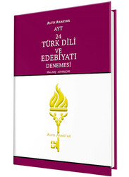 Altın Anahtar Yayınları - Altın Anahtar AYT Türk Dili ve Edebiyatı 24 Deneme Sınavı