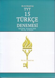 Altın Anahtar Yayınları - Altın Anahtar YKS 1.Oturum TYT Türkçe 15 Deneme