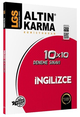 Altın Karma 8. Sınıf LGS İngilizce 10x10 Branş Deneme