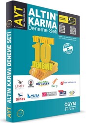 Altın Karma Yayınları - Altın Karma AYT 10 lu Karma Deneme Seti