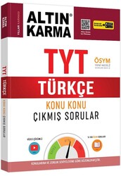 Altın Karma Yayınları - Altın Karma TYT Türkçe Çıkmış Sorular