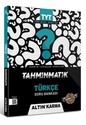 Altın Karma Yayınları - Altın Karma TYT Türkçe Tahminmatik Soru Bankası