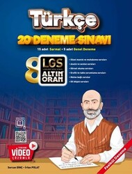 Altın Oran Yayınları - Altın Oran 8.Sınıf LGS Türkçe 20 Deneme