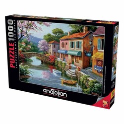 Anatolian - Anatolian 1000 Parça Puzzle Hediyelik Eşya Dükkanı / Quaint Village Shops 66x48 cm