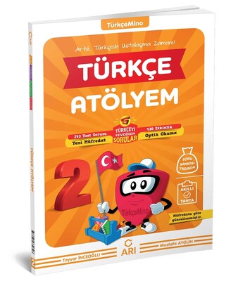 Arı Yayınları 2.Sınıf Türkçe Atölyem Türkçemino
