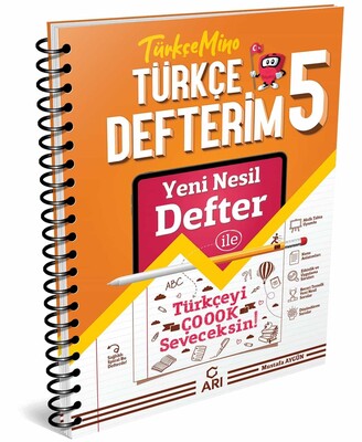 Arı Yayınları 5.Sınıf Akıllı Türkçe Defteri Türkçemino