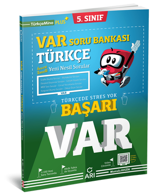 Arı Yayınları 5.Sınıf Var Türkçe Soru Bankası