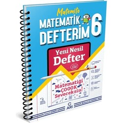 Arı Yayınları - Arı Yayınları 6.Sınıf Akıllı Matematik Defteri Matemito