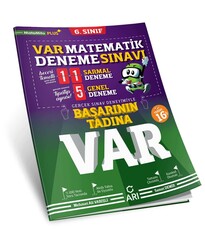 Arı Yayınları - Arı Yayınları 6.Sınıf Var Matematik Deneme Sınavı