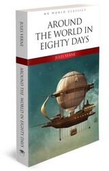 MK Publications - Around The World in Eighty Days - MK World Classics İngilizce Klasik Roman Jules Verne