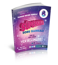 Artı Zeka Yayınları - Artı Zeka 8. Sınıf Süpernova Fen Bilimleri Beceri Temelli Soru Bankası