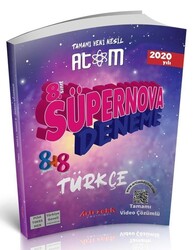 Artı Zeka Yayınları - Artı Zeka 8.Sınıf Süpernova Türkçe Paket Deneme Sınavı