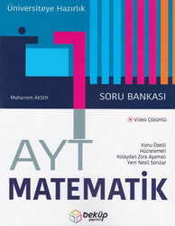 Beküp Yayınları - Beküp AYT Matematik Soru Bankası