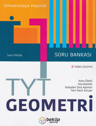 Beküp Yayınları - Beküp TYT Geometri Soru Bankası