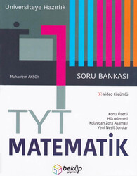 Beküp Yayınları - Beküp TYT Matematik Soru Bankası