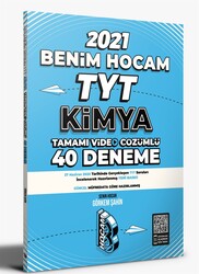Benim Hocam Yayınları - Benim Hocam 2021 TYT Kimya Video Çözümlü 40 Deneme Sınavı