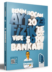 Benim Hocam Yayınları - Benim Hocam 2024 AYT Fizik Video Çözümlü Soru Bankası