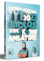 Benim Hocam Yayınları - Benim Hocam 2024 TYT Biyoloji Tamamı Video Çözümlü Konu Anlatım