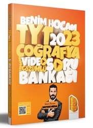 Benim Hocam Yayınları - Benim Hocam 2024 YKS TYT Coğrafya Soru Bankası Video Çözümlü Soru Bankası