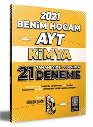 Benim Hocam Yayınları - Benim Hocam AYT Kimya 21 li Deneme Sınavı