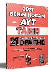 Benim Hocam Yayınları - Benim Hocam AYT Tarih 21 li Deneme Sınavı