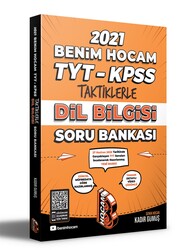 Benim Hocam Yayınları - Benim Hocam TYT KPSS Taktiklerle Dil Bilgisi Soru Bankası
