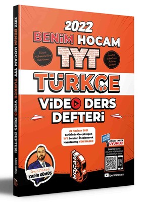 Benim Hocam TYT Türkçe Video Ders Defteri