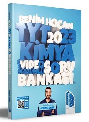 Benim Hocam Yayınları 2024 TYT Kimya Tamamı Video Çözümlü Soru Bankası