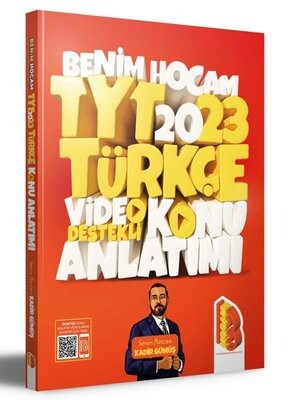 Benim Hocam Yayınları 2024 TYT Türkçe Video Destekli Konu Anlatımı