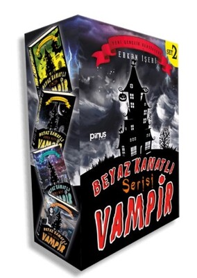 Beyaz Kanatlı Vampir Set 2 - 4 Kitap Takım - Erkan İşeri