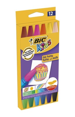 Bic Kids Pastel Boya 12 Renk