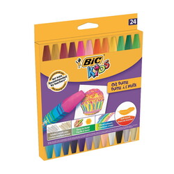 BIC - Bic Kids Yağlı Pastel Boya 24 Renk