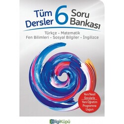 Bilgi Küpü Yayınları - Bilgi Küpü 6.Sınıf Tüm Dersler Soru Bankası