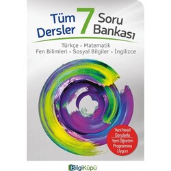 Bilgi Küpü Yayınları - Bilgi Küpü 7.Sınıf Tüm Dersler Soru Bankası