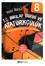 Bilgi Küpü Yayınları - Bilgi Küpü 8.Sınıf T.C. İnkılap Tarihi Soru Kitabı