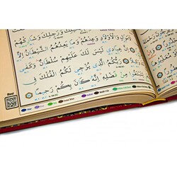 Bilgisayar Hatlı Tecvidli Kur'an-ı Kerim Orta Boy Muhammed Şehid Yeşil - Thumbnail