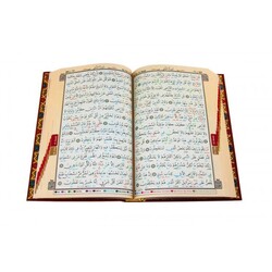 Bilgisayar Hatlı Tecvidli Kur'an-ı Kerim Orta Boy Muhammed Şehid Yeşil - Thumbnail