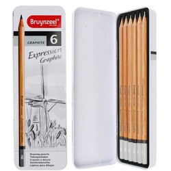 Bruynzeel - Bruynzeel Expression Graphite 6 Lı Kalem Seti