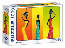 Ca Games - CA Games 1000 Parça Puzzle Afrikalı Kadınlar CA7016