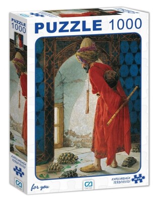 CA Games 1000 Parça Puzzle Kaplumbağa Terbiyecisi CA7006