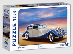 Ca Games - CA Games 1000 Parça Puzzle Klasik Araba CA7003