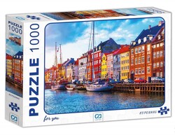 Ca Games - CA Games 1000 Parça Puzzle Kopenhag CA7012