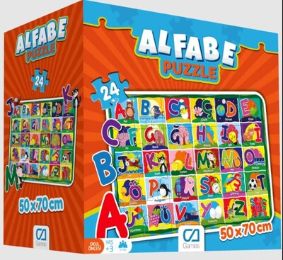 Ca Games 5027 Alfabe Eğitici Puzzle