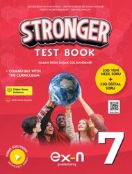 Çalışkan Yayınları - Çalışkan 7.Sınıf Stronger With English Test Book