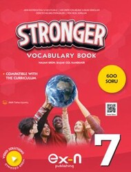Çalışkan Yayınları - Çalışkan 7.Sınıf Stronger With English Vocabulary