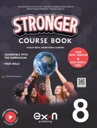Çalışkan Yayınları - Çalışkan 8.Sınıf Stronger With Engish Course Book